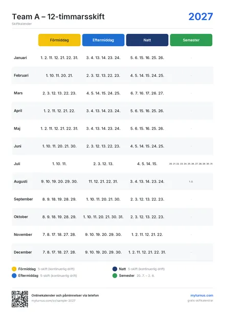 Lista över datum