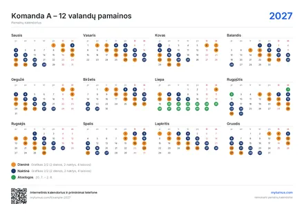 Metų apžvalga – horizontalusis formatas